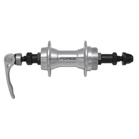 zadje pesto FORCE zaprti ležaji QR 36L, srebrna