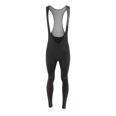 Hlače z nar. REFLEX LINE LADY z vložkom, črna-roza