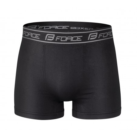kratke boksar hlače FORCE BOXER, črna