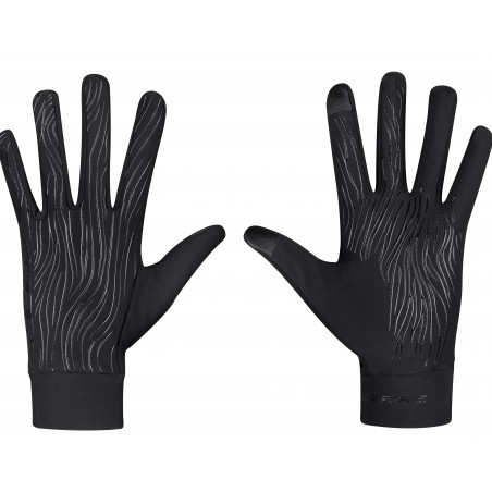 rokavice FORCE TIGER pomlad/jesen, črne