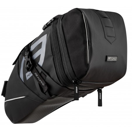 Podsedežna torba F ADVENTURE, črna