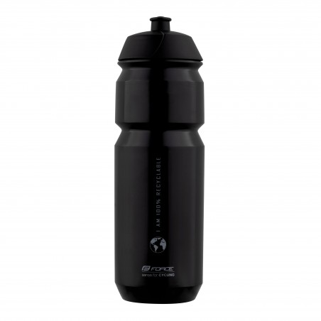 Force bidon BIO EARTH 0,75 l, črna