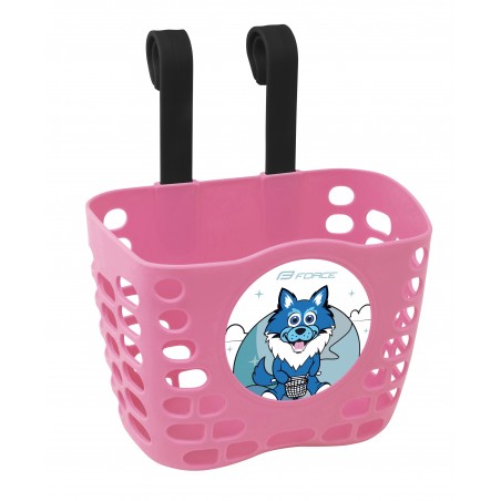 košara za krmilo baby, pink