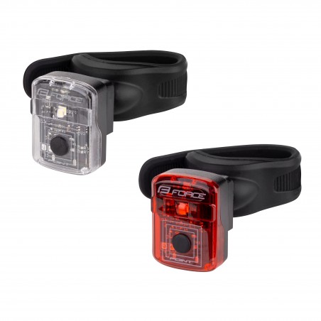 Set luči F POINT USB Prednja + Zadnja, USB