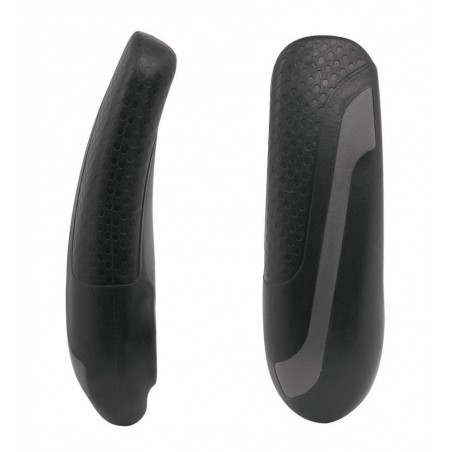 rogovi FORCE KRATON Al 11,3 cm, siva-črna