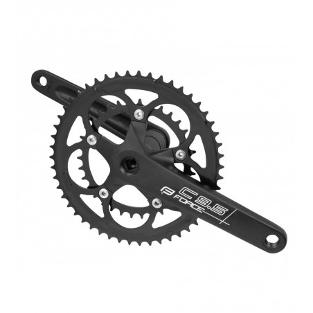 gonilka FORCE cestna C9.5 Al 50/34z 175mm, črna