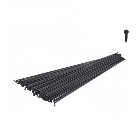 špice FORCE nerjaveče črne 2 mm x 296 mm