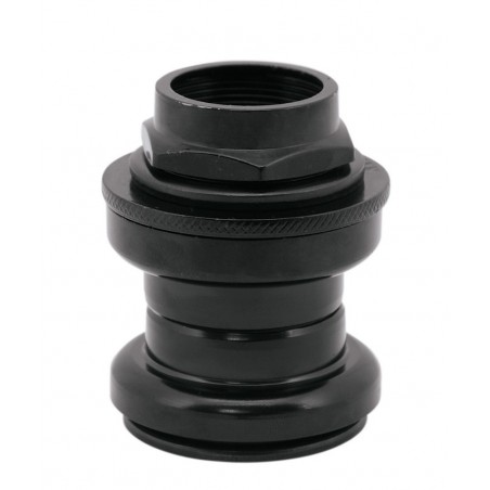 krmilni ležaj FORCE navojni 22,2mm 1" Fe, črna