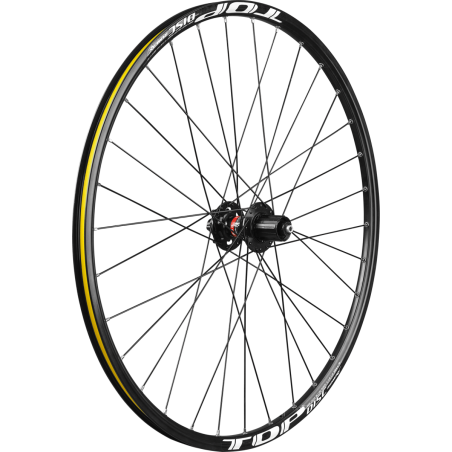 Obročnik R. TOP DISC  584 × 19 32L črni, zadnji,  QR