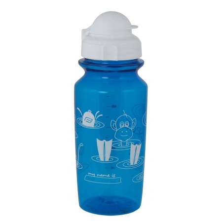 Bidon FORCE MONKEY 0,5 l za šolo, modra