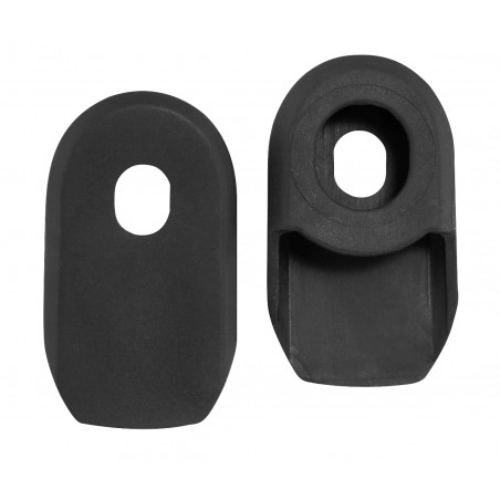 crank cover, rubber, black packed